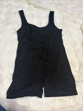 Primark Black Ribbed Tank Romper